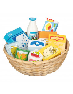 Boodschappen in een Mand,...