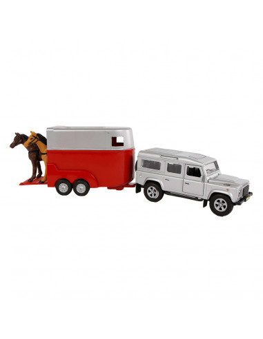 Kids Globe Die-cast Land Rover met...