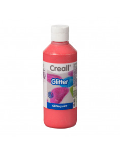 Creall Glitterverf Rood, 250ml
