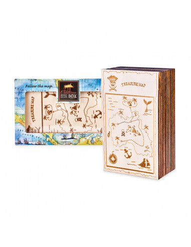 Breinpuzzel Houten Escape Box -...