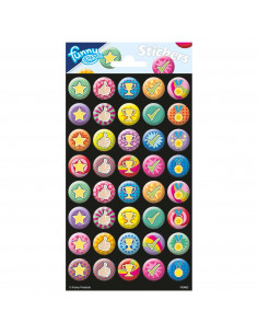 Stickervel Beloningen