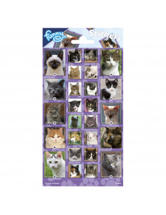Stickervel Katten