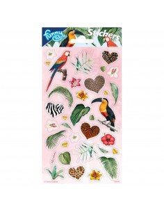 Stickervel Jungle