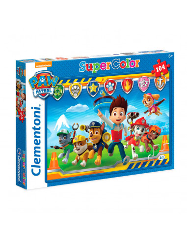 Clementoni Puzzel Paw Patrol, 104st.