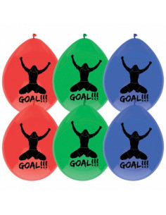Ballonnen Goal 6 Stuks
