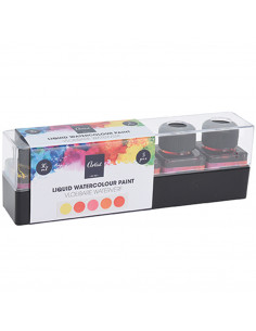 Vloeibaar Waterverf 5 stuks...