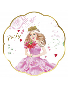 Uitnodigingen Prinses, 6st.