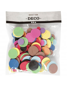 Foamvormen Rondjes, 300st.