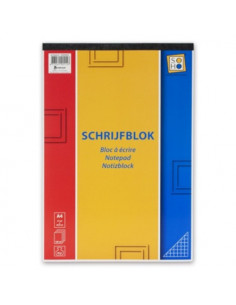 Schrijfblok Ruiten 5x5 Mm...