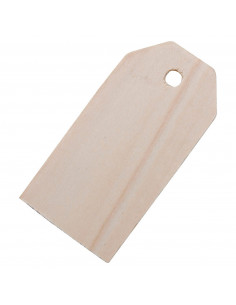 Houten Labels, 10st.