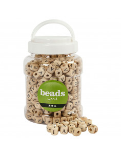 Houten Letter Kralenset,...