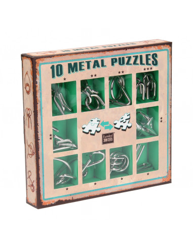 Breinpuzzelset Groen, 10st.