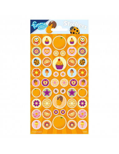 Stickervel met Geur Sinaasappel