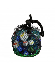 Knikkers in Netje, 500gr.