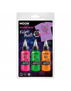 Textielverf Neon 3x30ml -...