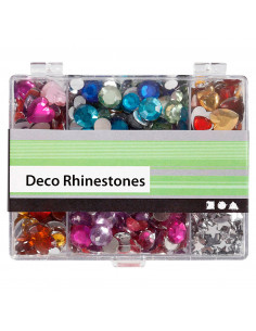 Strasstenen in Opbergbox,...