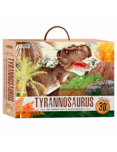 Tyrannosaurus Boek + 3D Model