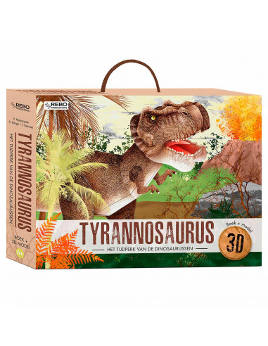 Tyrannosaurus Boek + 3D Model