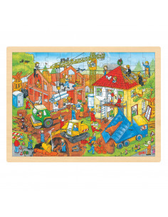 Puzzel Bouwplaats, 96st. 