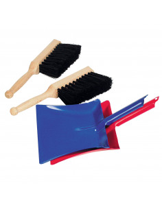 Stoffer en Blik Metaal