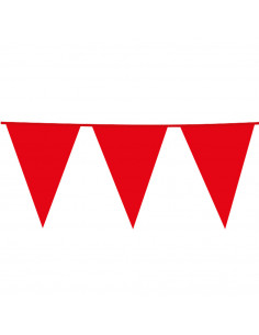 Vlaggenlijn XL 10 Meter Rood