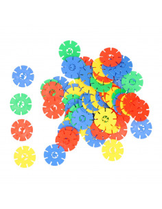 Bouwschijfjes, 75st.