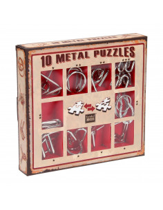 Breinpuzzelset Rood, 10st.