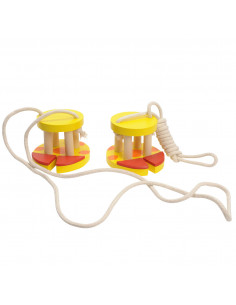 Houten Loopklossen - Giraffe