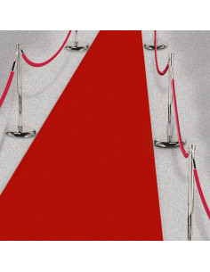 Rode loper, 4,5 meter