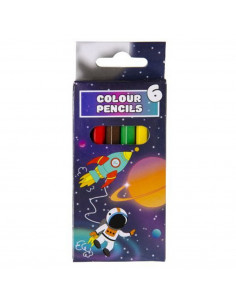 Kleurpotloden Ruimte 6st.
