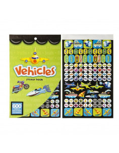 Stickerboek Voertuigen 600...