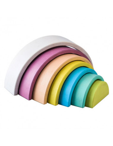 Houten Regenboog - Bright