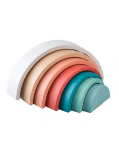 Houten Regenboog - Pastel