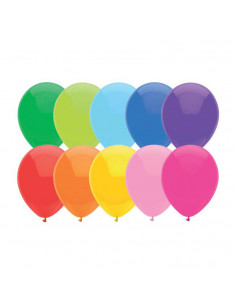 Ballonnen Gekleurd, 10st.