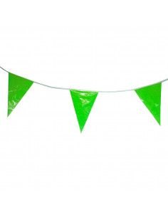 Limegroene Vlaggenlijn, 10mtr.