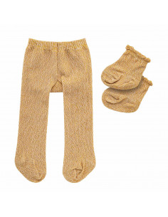 Poppenmaillot met Sokken -...