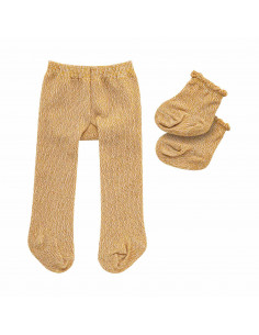 Poppenmaillot met Sokken -...