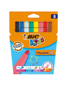 BIC Kids Visacolor XL, 8st.