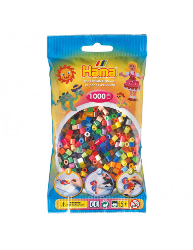 Hama Strijkkralenmix 2, 1000st.