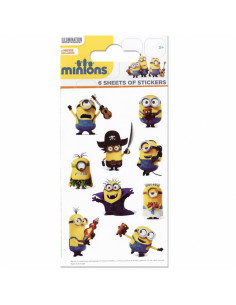 Stickervel Minions 6 Vellen