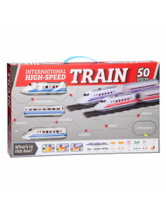 Hogesnelheidstrein Set, 50dlg.