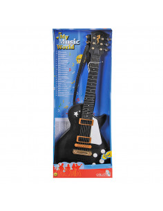 Rockgitaar, zwart