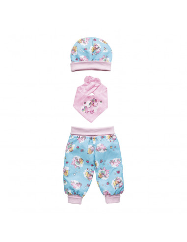 Poppenoutfit Eenhoorn, 28-35 cm