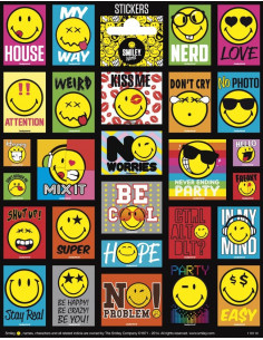 Stickervel Smiley World