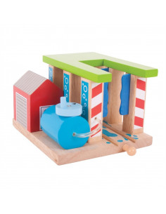 BigJigs Trein Wasstraat