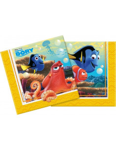 Servetten Finding Dory 33x33cm
