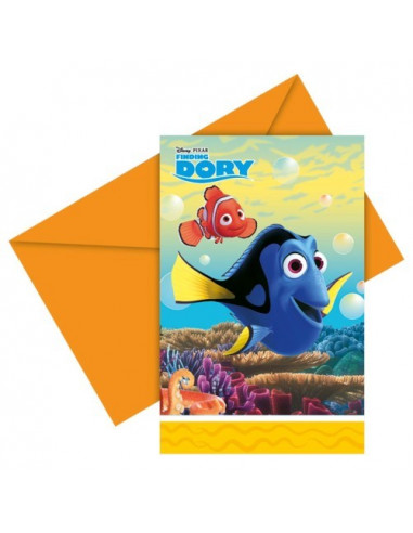 Uitnodigingen Finding Dory