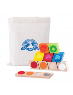 Zintuigblokken van Hout