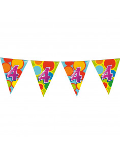 Vlaggenlijn 4 Jaar, 10mtr.