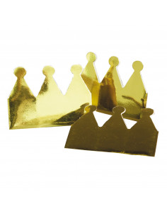 Kroontjes Goud Metallic, 6st.